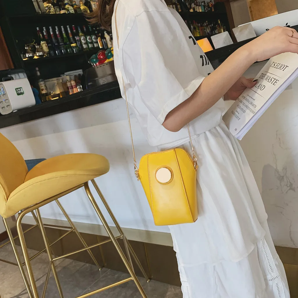 Женская Мода оболочка чистый-Цвет крышка Ретро сумка Портмоне Сумочка для Монета Сумка, сумка на плечо bolso mujer