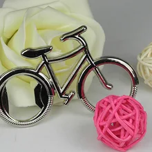 Новое поступление 100 шт/партия Винтажный велосипед открывалка для вина Свадьба приветствовать гостя подарок