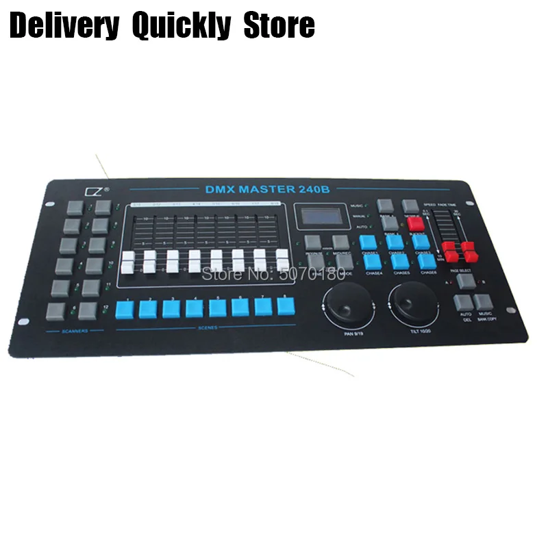 дешево! Fast delievry 240B Мастер-контроллер dmx Свет этапа Консоль dmx 512 DJ-оборудование хорошо
