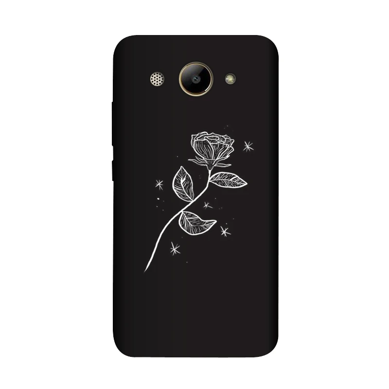 Мягкий чехол PENSEN из ТПУ 5,0 дюйма для huawei Y3, чехол, матовый чехол с рисунком для huawei Y5 lite, чехол для телефона s, чехол с котом - Цвет: As picture showing