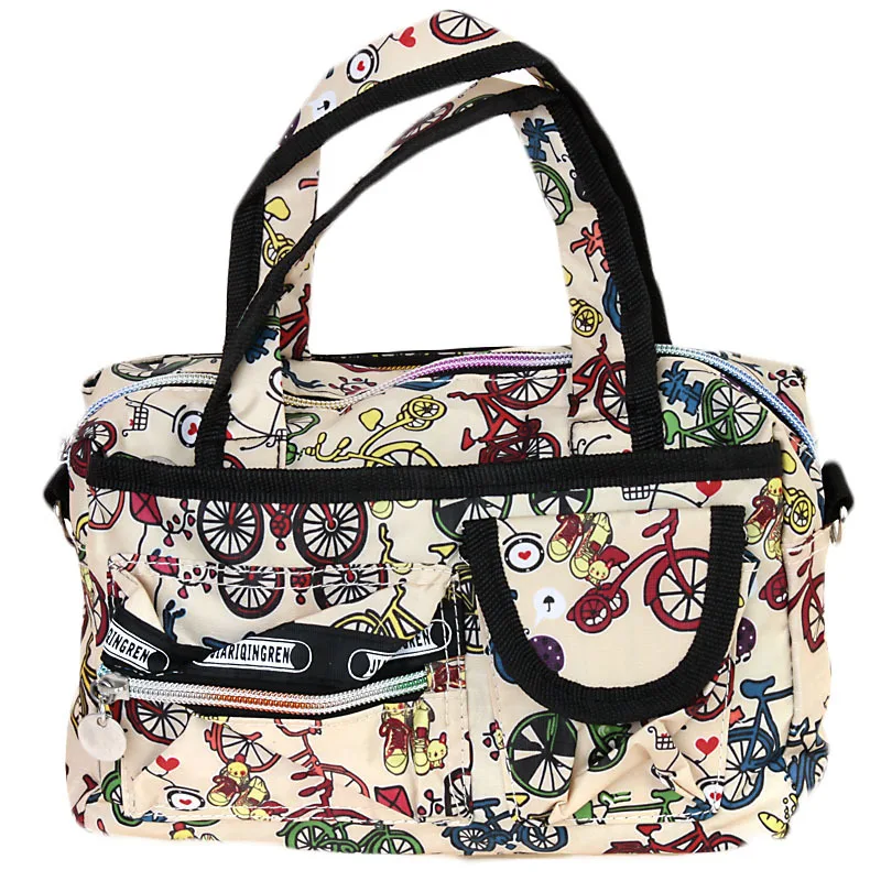 Fashion Women Holiday Style Waterproof Crossbody Shoulder Bag Tote Washable Large Handbag