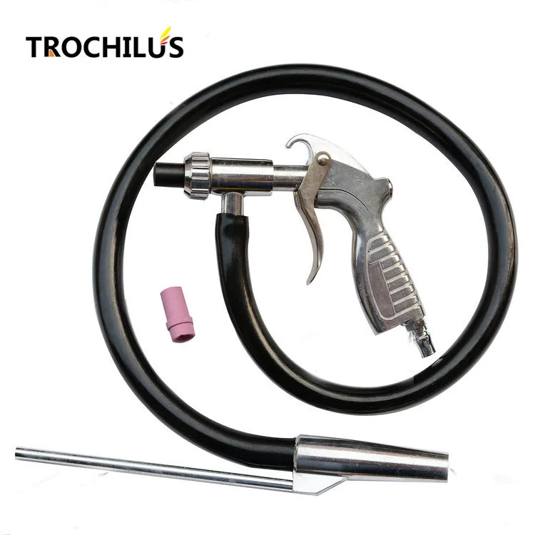 

High quality Industrial Spray gun for Remove Rust Spray paint Air Sand Blasting Gun Kit with nozzle Sand Suction Pipe