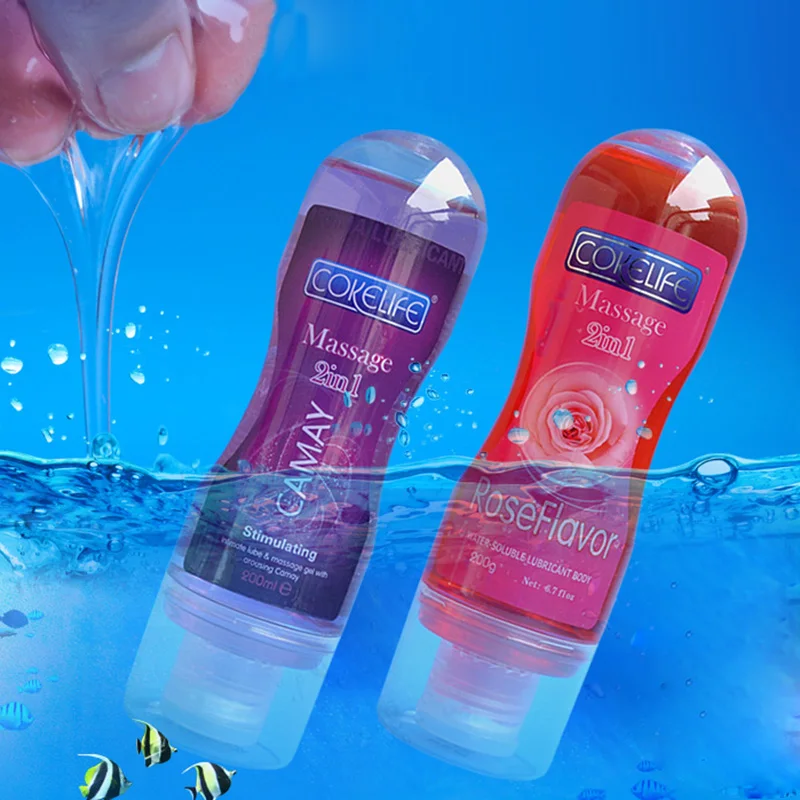 2 in 1 Camay Aromatic Massage Water Soluble Lubricating Gel Easy to