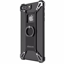 For iphone 7 plus capa handy phone stand cover Nillkin metal tough back Cover ring shape holder for iphone 7 plus case 5.5 inch