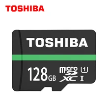 TOSHIBA 128 Гб карта памяти Micro SD карты 128 ГБ Class10 TF/SD карты C10 80 МБ/с. MicroSDHC UHS-1