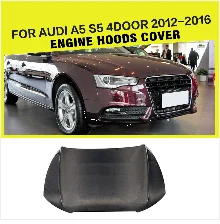 Углеродное волокно стайлинга автомобилей кожухи двигателя для Audi A5/Sline/S5 Седан 4 двери 2012