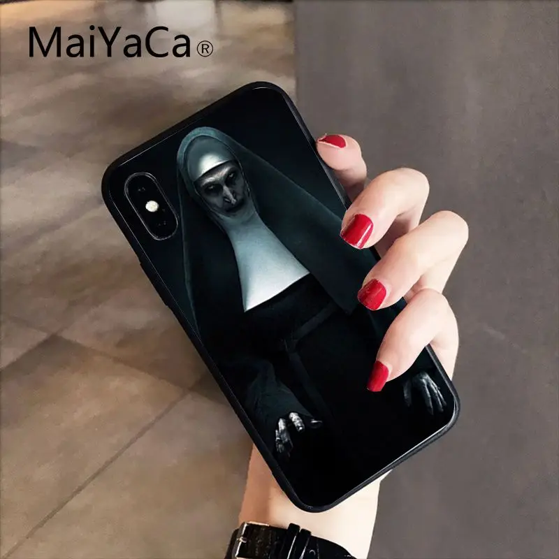 MaiYaCa Sister nun Custom Photo мягкий чехол для iPhone X XS MAX 6 6S 7 7plus 8 8Plus 5 5S XR 10 Чехол - Цвет: A14