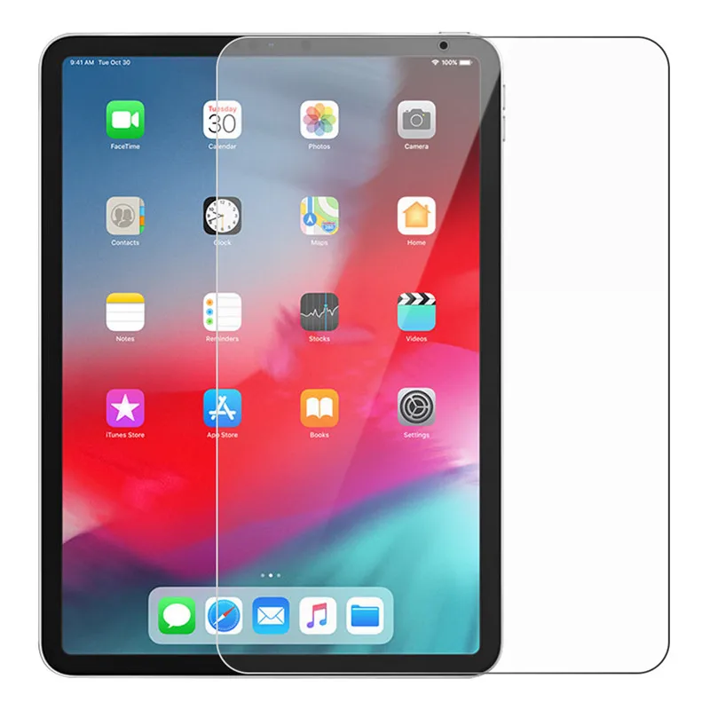 2 X Premium Tempered Glass Screen Protector For Apple iPad PRO 2018 11 ″ 12.9 ″