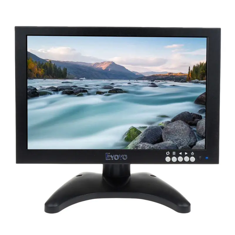 

EYOYO 10" IPS HD 1280*800 VGA Video Audio HDMI Monitor for Home CCTV Security DVD,PC