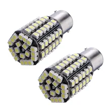 TOYL 2 X Car 1156 382 BA15S P21W 80 SMD СВЕТОДИОДНЫЙ ксеноновый белый задний тормозной сигнальный светильник