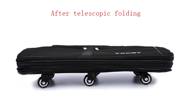 Large-capacity Portable Travel Bag Rolling Luggage Can Expand Aviation Checked Bag Mobile Rolling Backpack Oxford Cloth Bag