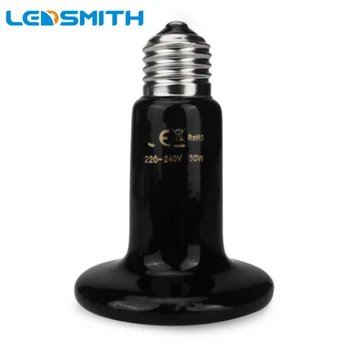 

Pet Heating Light Bulb E27 50W 100W Mini Infrared Ceramic Emitter Heat Light Lamp Bulb For Reptile Pet Brooder 200V