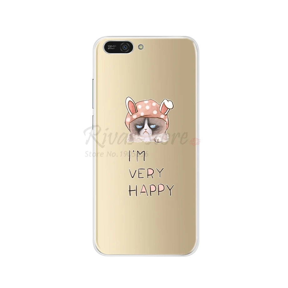 Мягкий силиконовый чехол для huawei Y5 Y5 Lite TPU милый чехол для huawei Y5 Y 5 Prime Fundas Coque Phone Capas Bumper