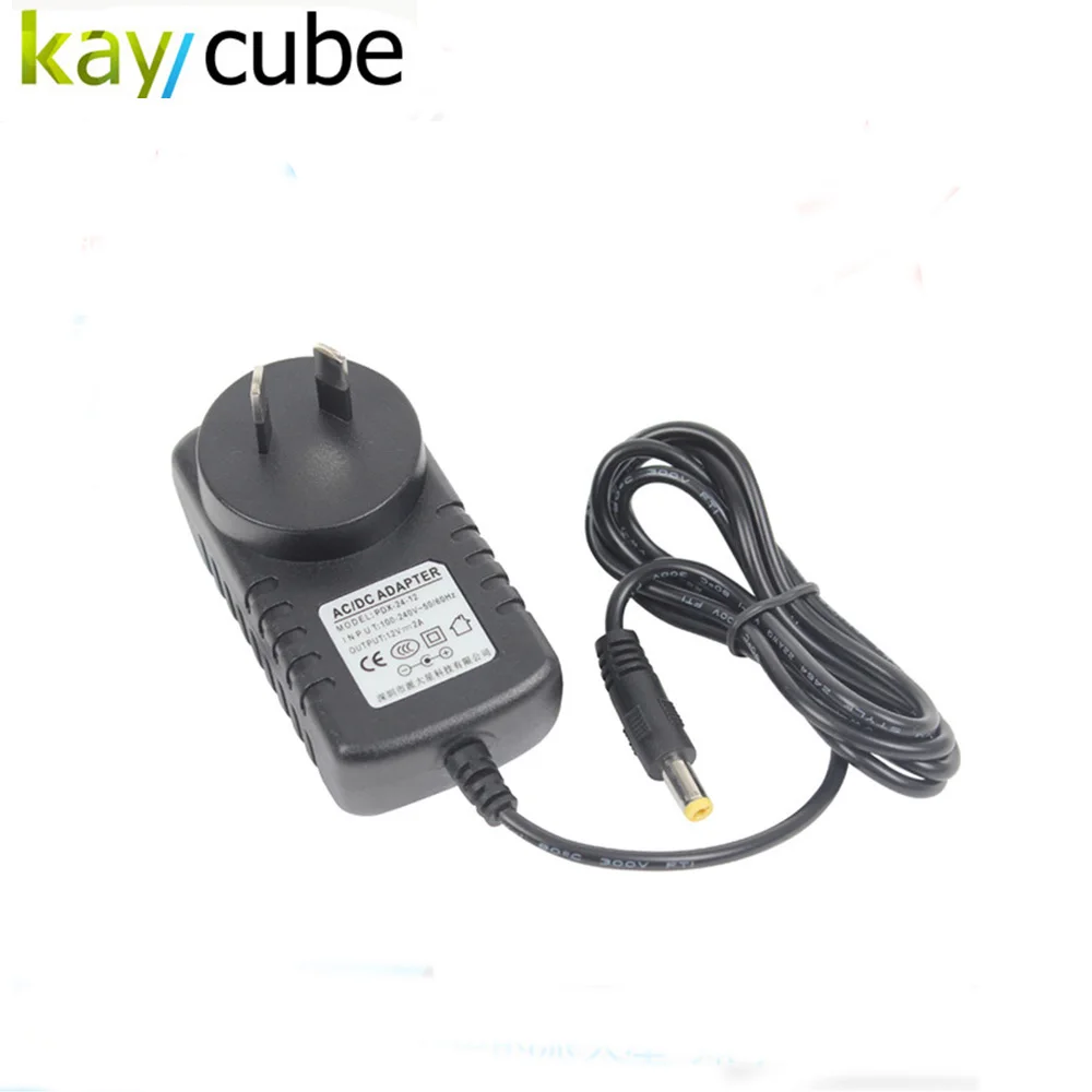 

AU 2 Pin Plug 12V 2A AC 100V-240V Converter Adapter Power Supply 5.5 x 2.5mm AC To DC Adapter Portable