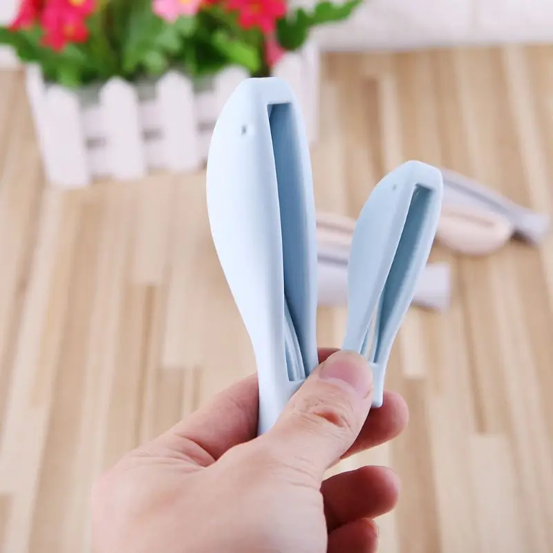 2Pcs Toothpaste Squeezer Clear Tube Dispenser Package Clip Cosmetics Cleaser Extruder Accessories For Home Bathroom Kitchen