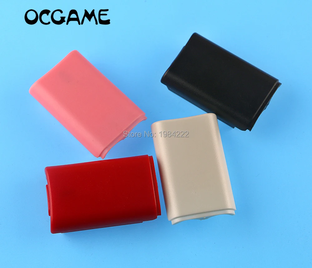 

ChengChengDianWan 200pcs/lot Colors Battery Case Cover Shell For Xbox 360 xbox360 Wireless Controller Rechargeable Battery
