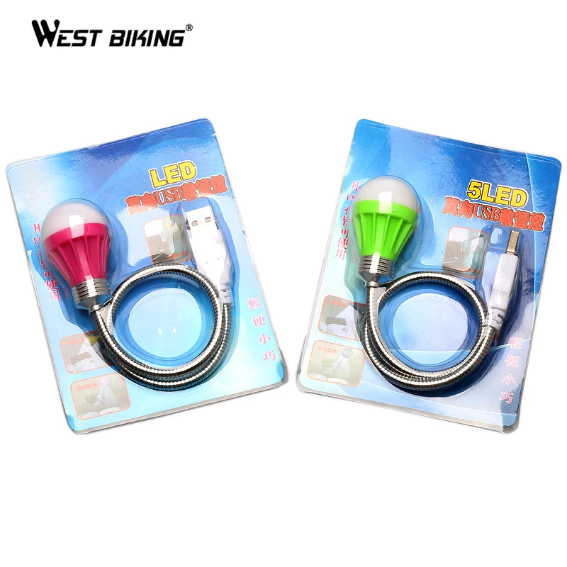 Flash Deal WEST BIKING Emergency Aluminum Outdoor Cycling Tent Light Riding Flexible and Convenient 5 Led USB Charge Lamp Bike Tent Light 4 Flash Deal WEST BIKING Emergency Aluminum Outdoor Cycling Tent Light Riding Flexible and Convenient 5 Led USB Charge Lamp Bike Tent Light 4