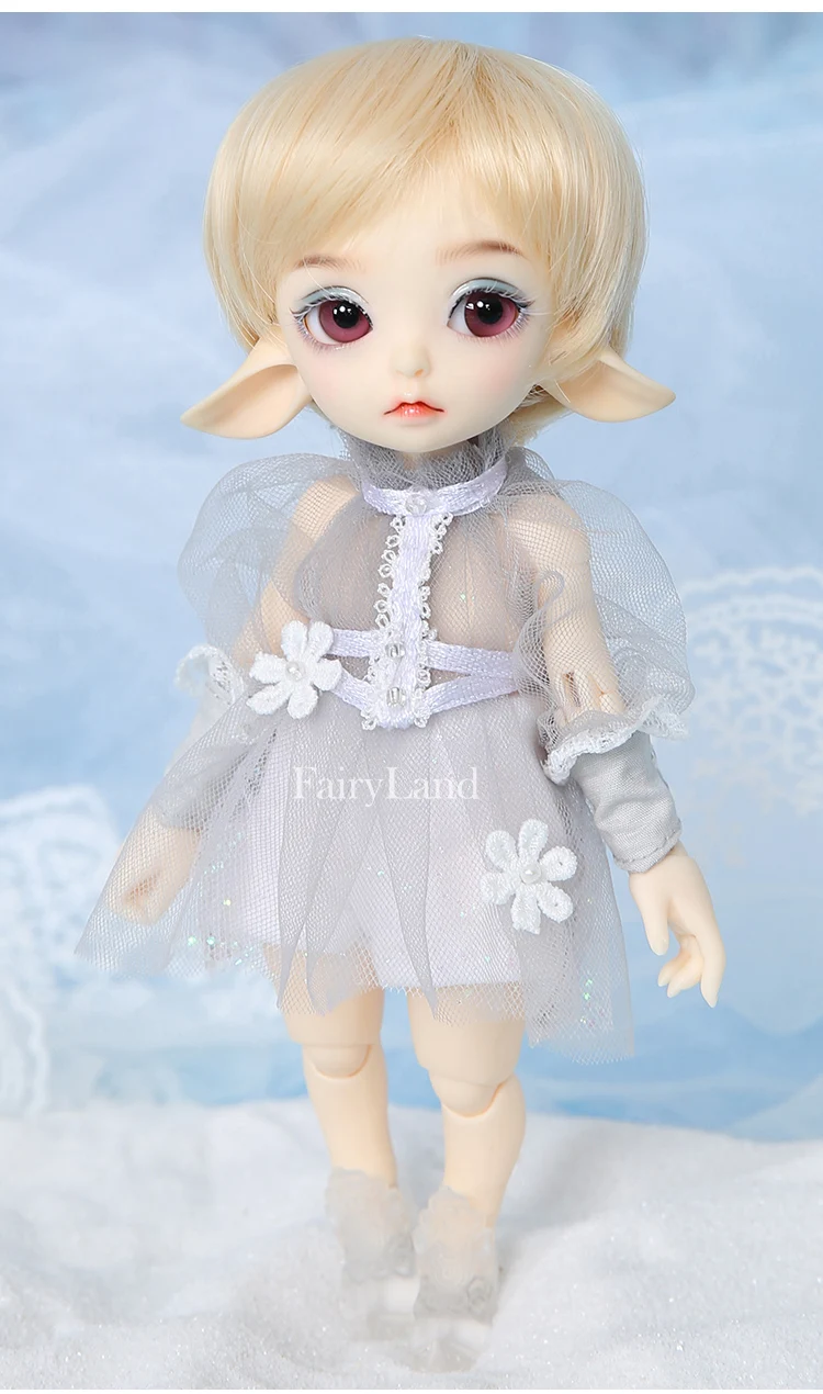 Fairyland Realfee Luna 19 см bjd sd кукла 1/7 модель тела высокое качество игрушки магазин ShugoFairy парики мини кукла luodoll