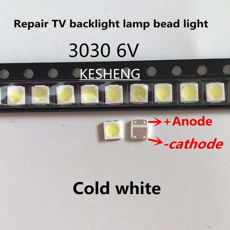 200 PCS/Lextar подсветка, светодиодный Светодиодный Ad Alta Potenza 1,8 Вт 3030 6 V bianco Freddo 150-187LM PT30W45 V1 ТВ Применение