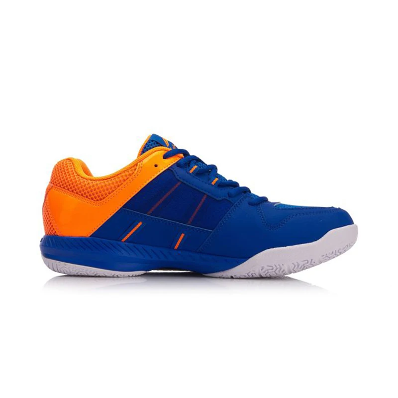 Li-Ning Men's PROTECTOR Badminton Training Shoes Wearable Anti-Slippery LiNing Breathable Sport Shoes Sneakers AYTN043 SJAS18