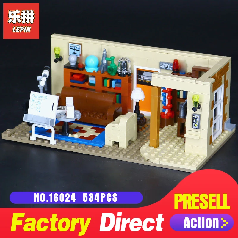 

Lepin 16024 534Pcs The Movies Series The Big Bang LegoING Educational Building Blocks Bricks Compatible Children Toys Gift 21302