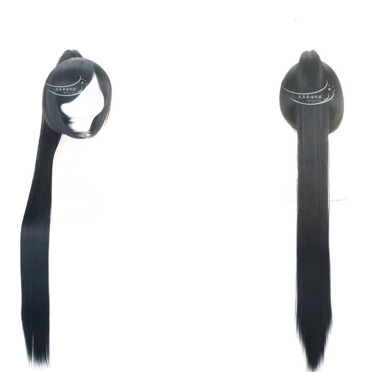 

Top quality LOL hair accessories 120cm 240g synthetic hair jewelry for Akali cosplay wigs