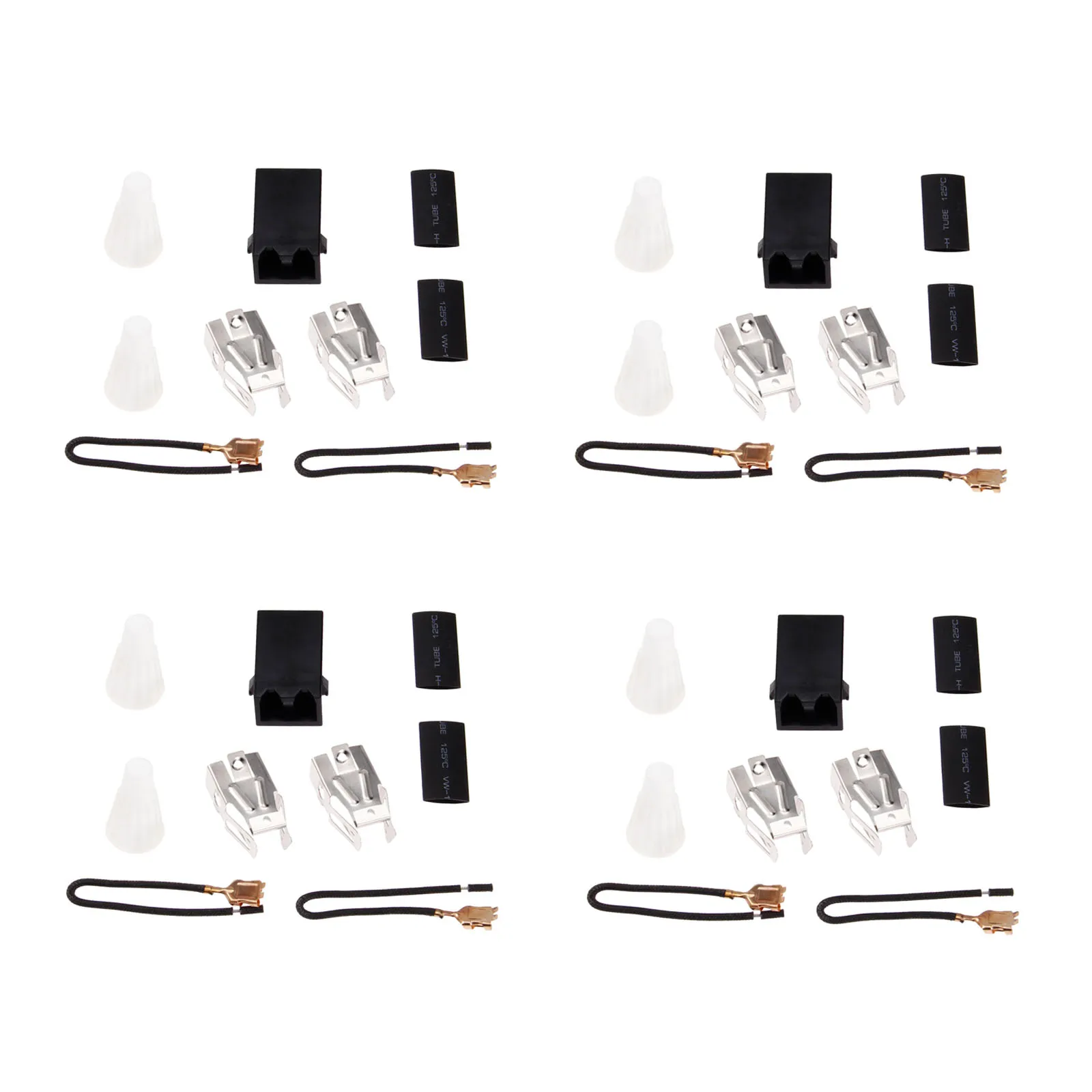 4Sets Electric Stove Range Burner Receptacle Kit 330031 Universal stove