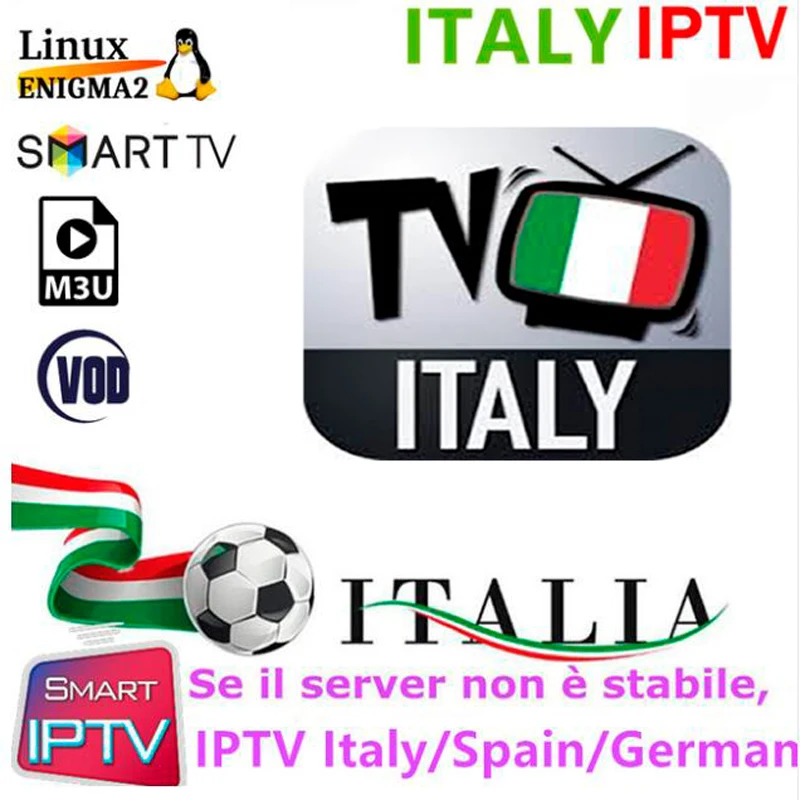IP ТВ M3u подписки Ip ТВ Италия Великобритания Пособия по немецкому языку Французский Испанский Швеции Польша Португалия для Android Enigma2 Smart ТВ PC