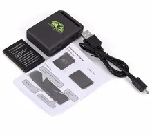 50 шт./2017 Мини GSM/GPRS/GPS автомобиля трекер TK102B TK102 + GPS трекер + Мощность зарядное устройство + Батарея + кабель USB