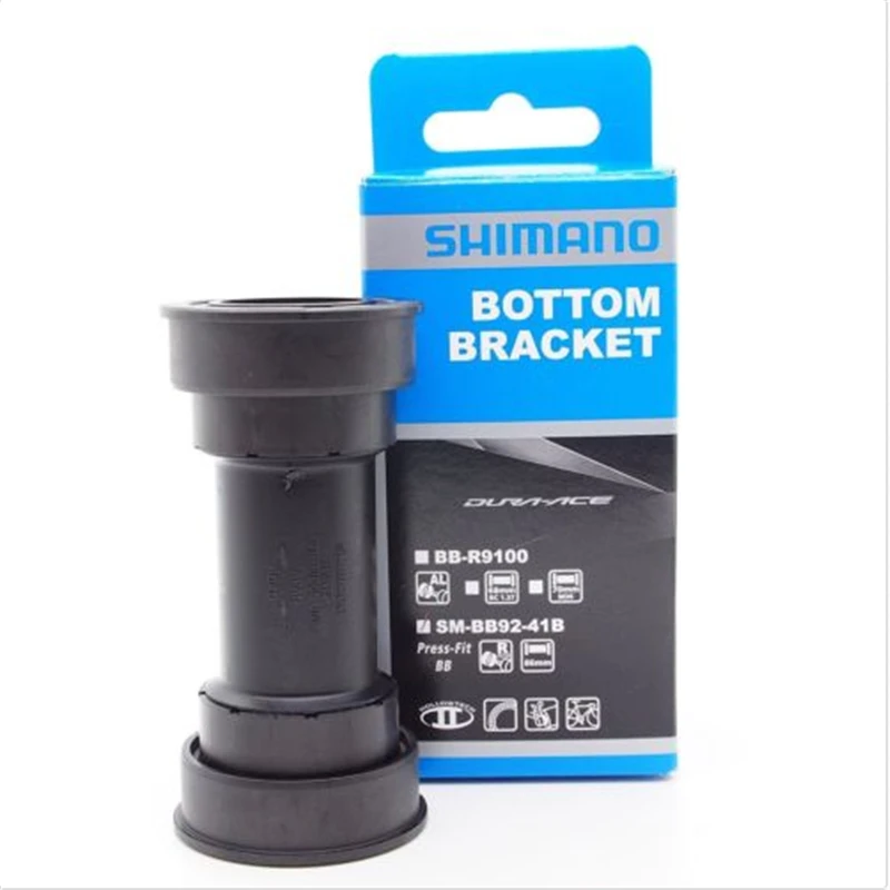 Оригинальная коробка упакованный Shimano дорожный велосипед SM BB92 41B 86 5 мм