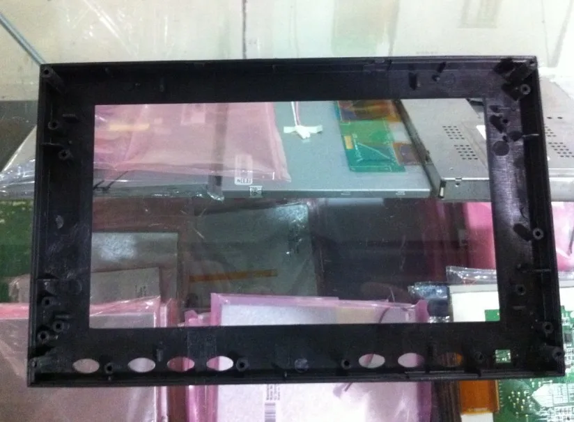 

Black 7 inch Plastic case for AT070TN90 AT070TN90 AT070TN93 (without LCD and touch) Free shipping