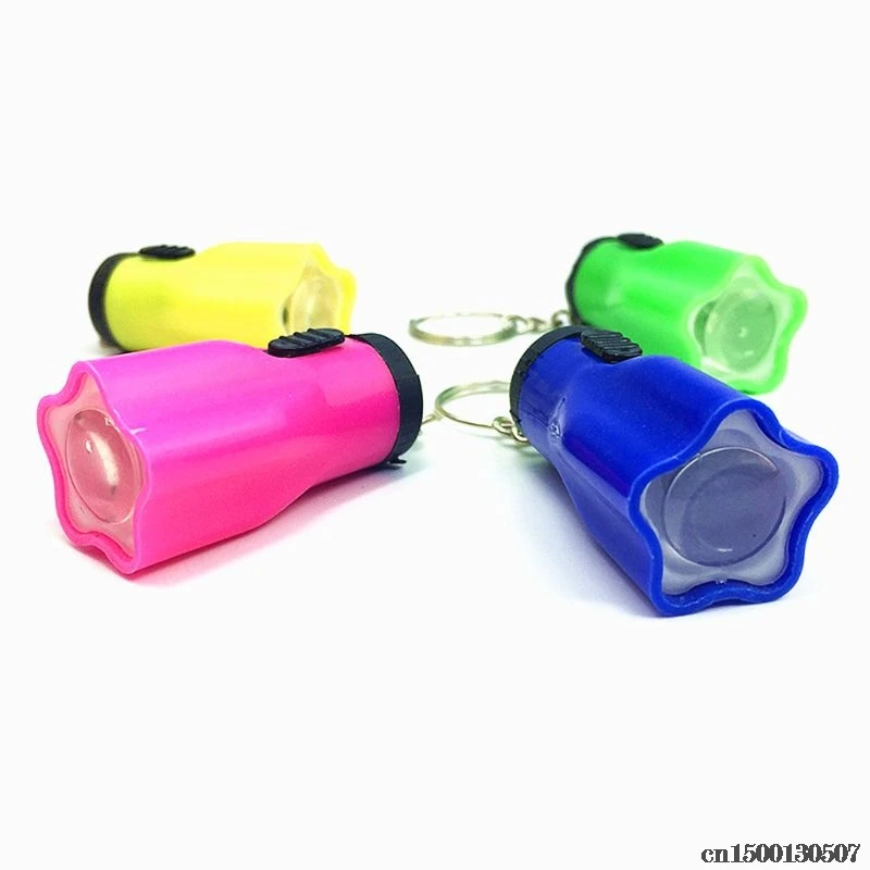 1 шт. мини флэш-светильник светодиодный светильник-игрушки брелок вечерние сувениры детская игрушка подарок сумка для гаджетов подвеска Прямая поставка