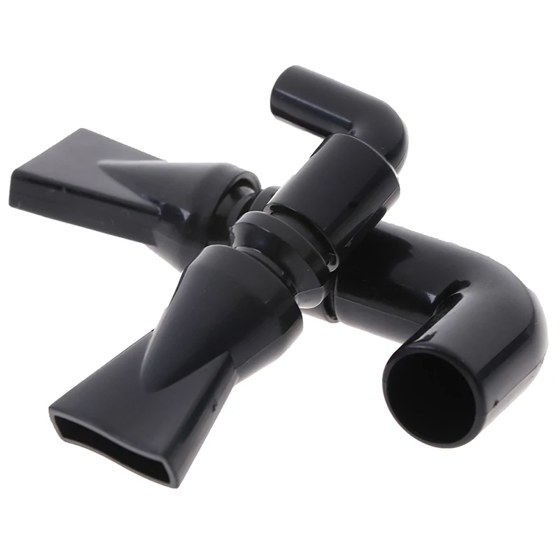 

1PC 2 Sizes High Quality Black Aquarium Tank Pump Duckbill Water Outlet Nozzle Duckbilled Return Pipe Fitting