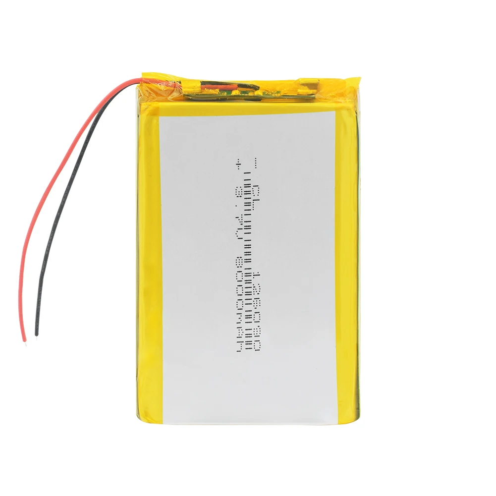 1/2/4 шт 3,7 V 8000mAh Li-Po Перезаряжаемые Батарея 126090 для MP4 планшетный ПК gps MID Bluetooth динамик, цифровой Камера светодиодный потолочный светильник