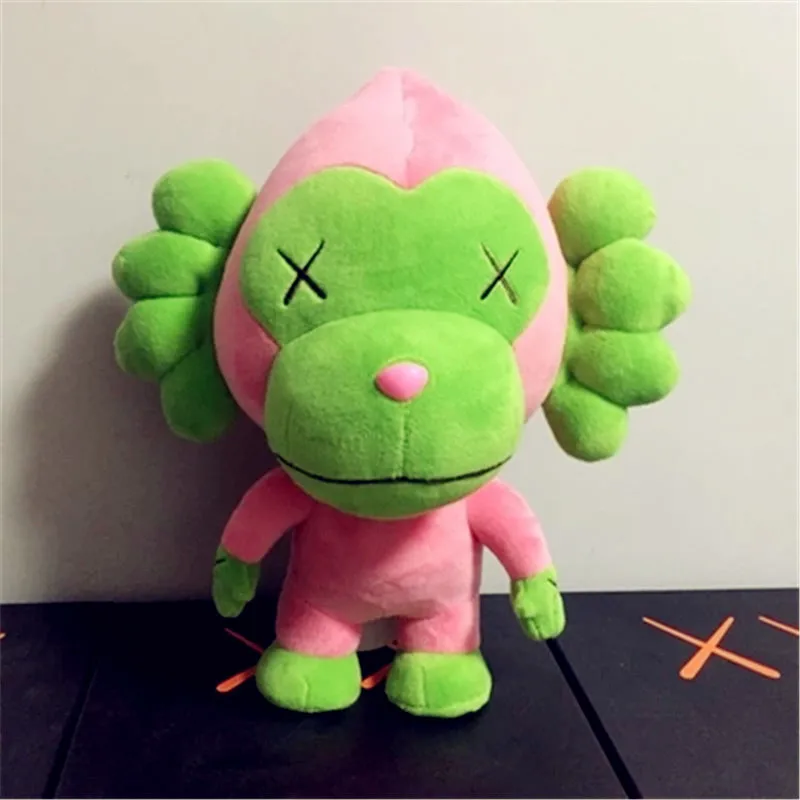 

Medicom Toy Street Art Monkey Cosplay KAWS Short Plush Action Figure Collection Model Toy G1255