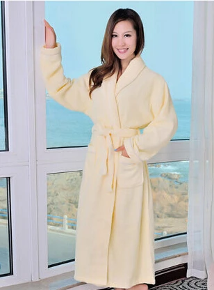 Женский мягкий махровый халат из 100% хлопка бесплатная доставка|cotton terry bathrobe|terry