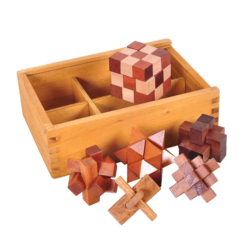 wooden puzzle ball