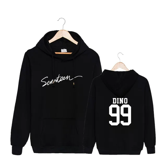 SEVENTEEN Simple Emblem Pullover Hoodie