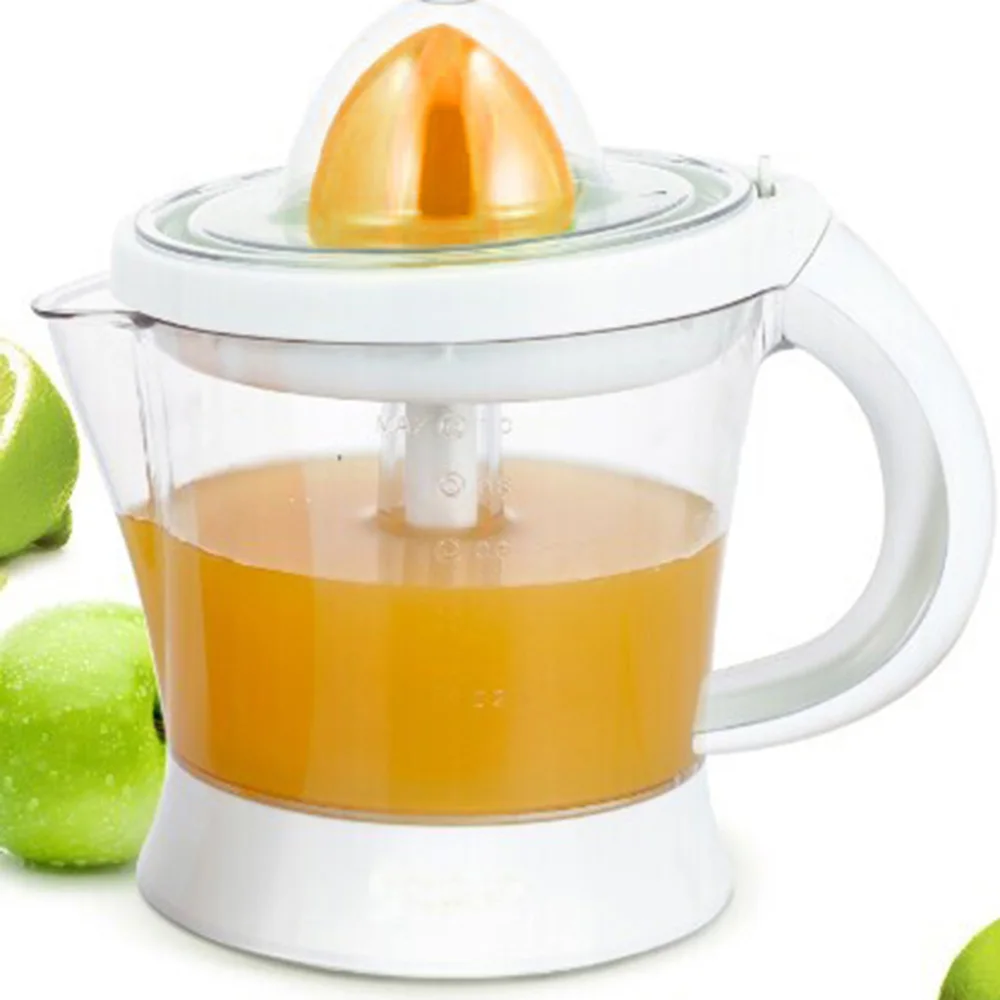 Juicers 30 Watt 34 Ounce Citrus Juicer, White,Plastic,cord wrap and