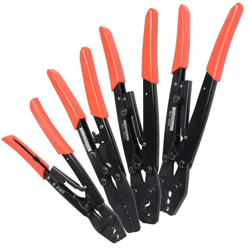 NEW HS 16 japanese style wire crimper hand ratchet terminal crimp