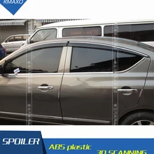 Для Nissan Sunny, Versa Пластиковый оконный козырек вентиляционные шторы Защита от солнца и дождя для солнечного авто аксессуары 4 шт./компл. 2011