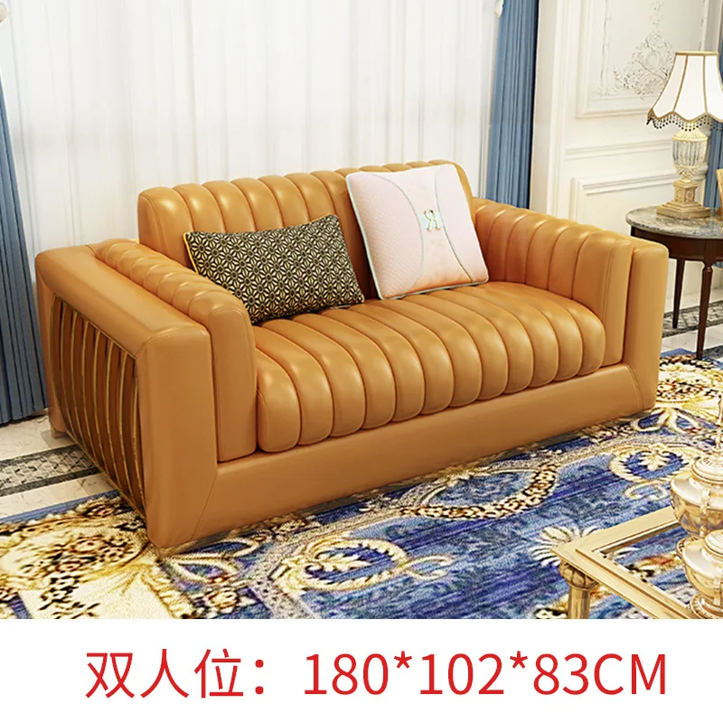 Постмодерн синтетический кожаный диван lover seat диван-комбинация 123 мебель