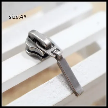 

4# 20pcs Wholesale High quality nice metal copper zipper head, clothing accessories,DIY Zipper Sliders Garment Accessories,59