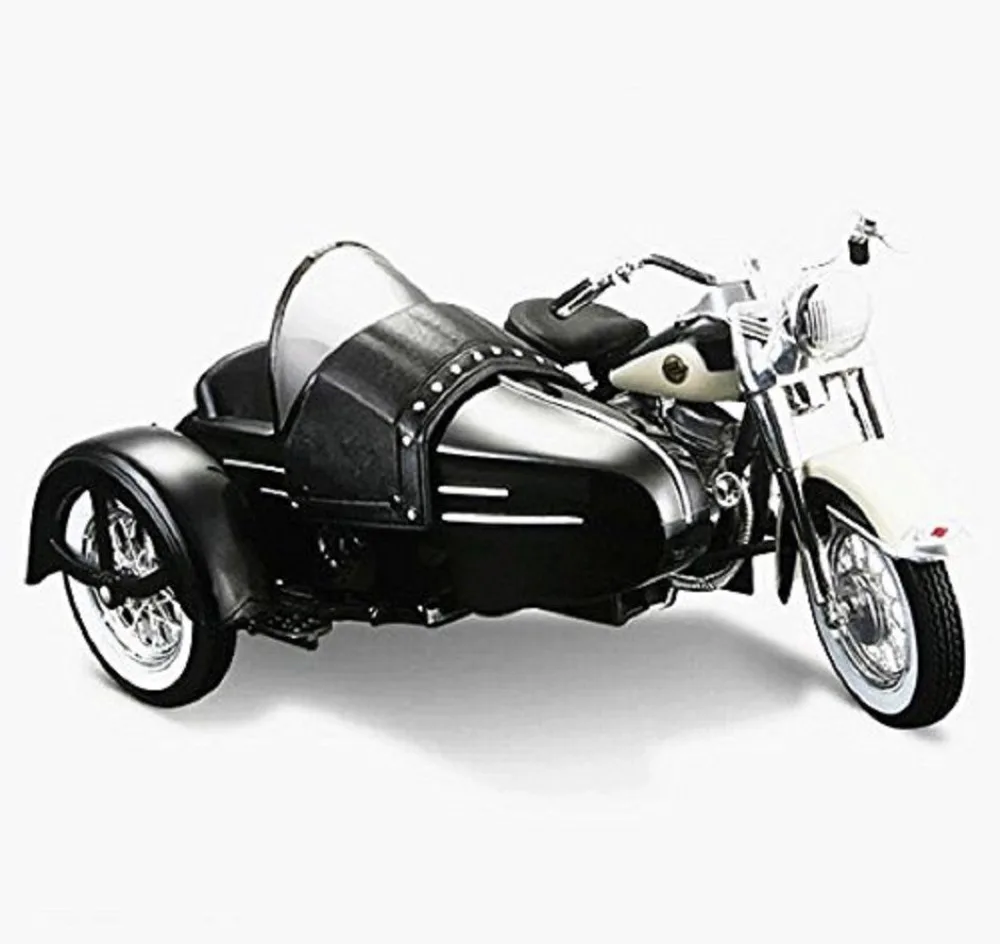 

Maisto 1:18 Harley 1958 FLH DUO GLIDE Motorcycle Diecast Metal Bike Model Free Shipping