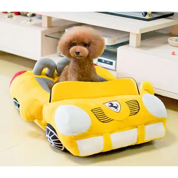 Cool Sports Car Shaped Pet Dog Bed House Chihuahua Yorkie Small Dog Cat House Waterproof Warm Soft Puppy Sofa Kennel 2