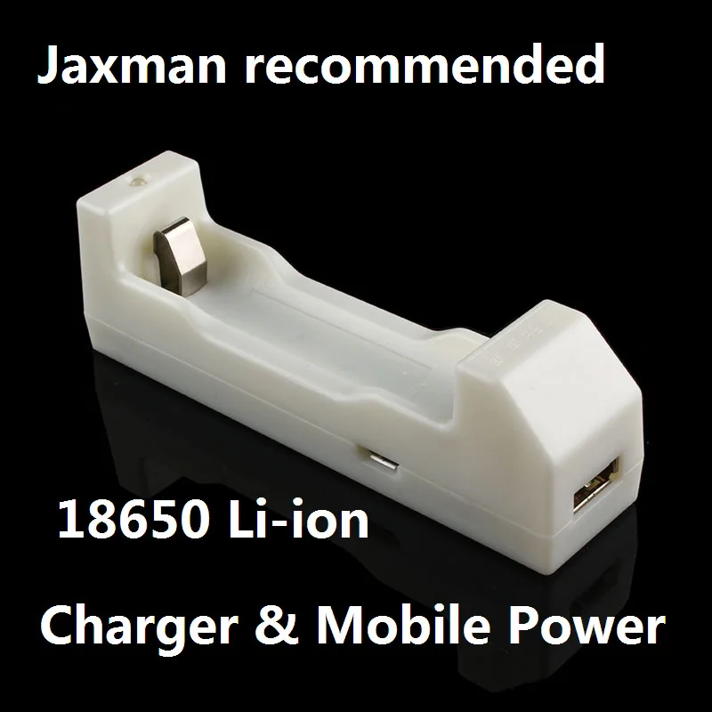 

JAXMAN flashlight ML102 18650 battery charger & mobile power with overcharge and overdischarge protection