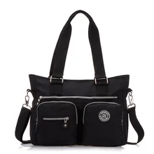 Женская сумка через плечо, женские сумки через плечо, водонепроницаемые сумки, большая нейлоновая сумка на плечо, женская сумка