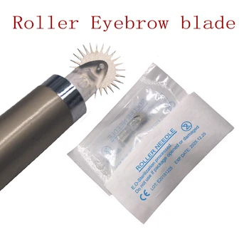 

30pcs Roller Pin Microblading Needles Easy Coloring For Fog Eyebrow Embrodery Permanent Makeup Pen tattoo Shading Micro Blades