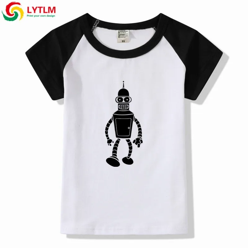 

LYTLM Summer Fashion Children T Shirts for Boys Futurama Camiseta Cotton Short Sleeve Kids T-shirt Baby Clothing Girl Camisetas