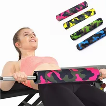 1 шт. штанга для плеч и шеи, защитный коврик для шеи, защита для тренажерного зала, тяжелая атлетика, фитнес штанга, приседающая подушка